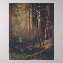 Albert Bierstadt Giant Redwood Trees uit Californi