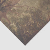 Albert Bierstadt Giant Redwood Trees uit Californi Tissuepapier (Detail)