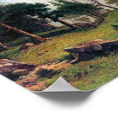 Albert Bierstadt-Half Dome in Yosemite Poster (Hoek)