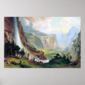 Albert Bierstadt-Half Dome in Yosemite Poster (Voorkant)