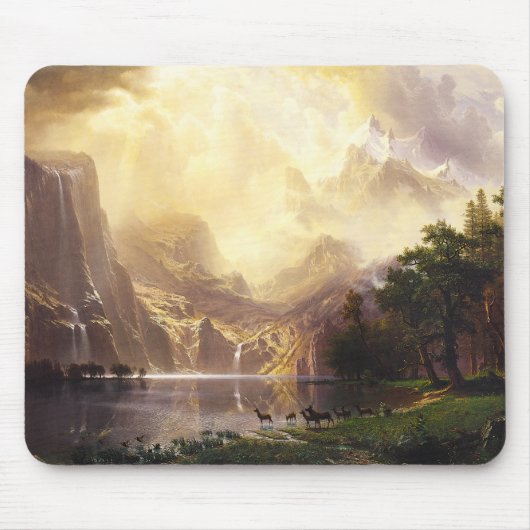 Albert Bierstadt in de bergachtige Muismat (Voorkant)