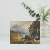 Albert Bierstadt - Indiërs zeggen Gevist Briefkaart (Staand voorkant)