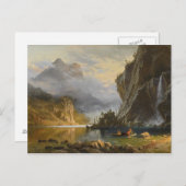 Albert Bierstadt - Indiërs zeggen Gevist Briefkaart (Voorkant / Achterkant)