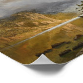 Albert Bierstadt - Indiërs zeggen Gevist Poster (Hoek)