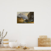 Albert Bierstadt - Indiërs zeggen Gevist Poster (Keuken)