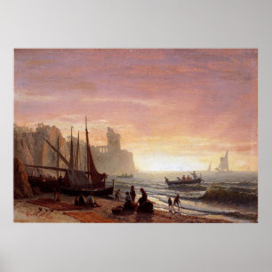 Albert Bierstadt is de Geviste vloot Poster