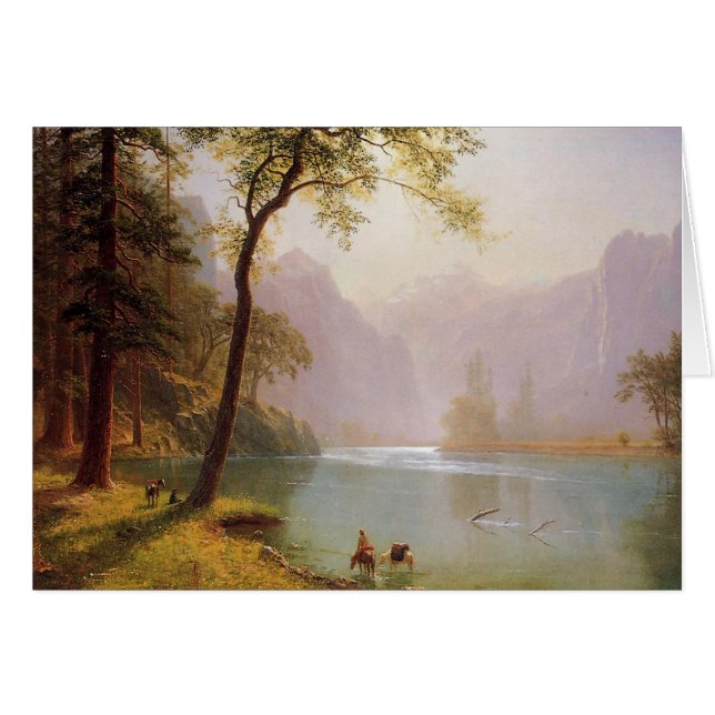 Albert Bierstadt, Kerns River Valley California (Voorkant Horizontaal)