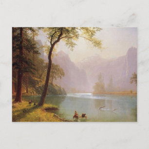 Albert Bierstadt, Kerns River Valley California Briefkaart