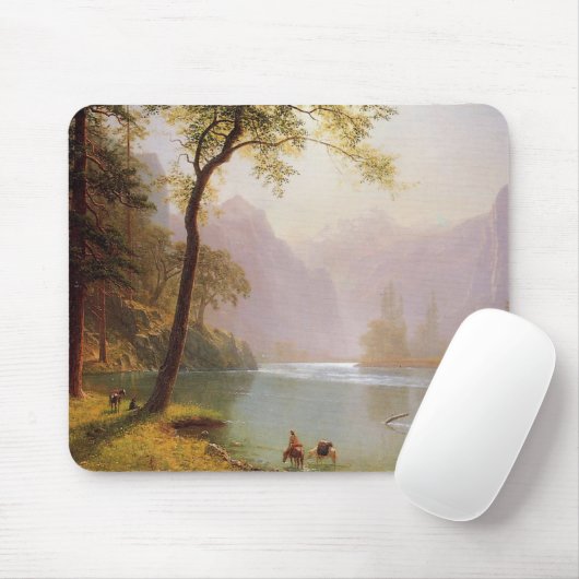 Albert Bierstadt, Kerns River Valley California Muismat (Met muis)