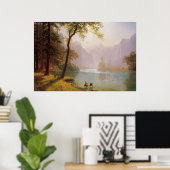 Albert Bierstadt, Kerns River Valley California. Poster (Thuiskantoor)