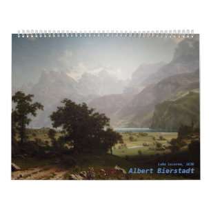 Albert Bierstadt Kunstwerk Kalender
