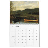 Albert Bierstadt Kunstwerk Kalender (Mar 2027)