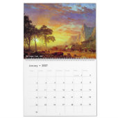Albert Bierstadt Kunstwerk Kalender (Jan 2027)