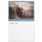 Albert Bierstadt Kunstwerk Kalender (Feb 2027)