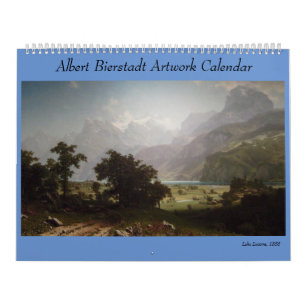 Albert Bierstadt Kunstwerk Kalender