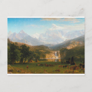  Albert Bierstadt Landers Peak Painting Briefkaart