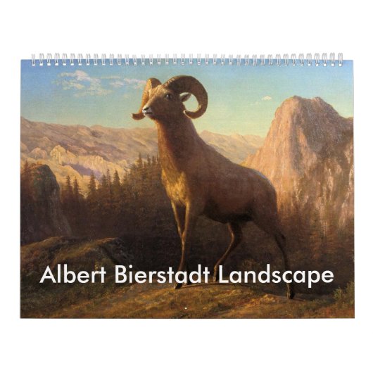 Albert Bierstadt Landschap Kalender (Hoes)