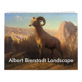 Albert Bierstadt Landschap Kalender