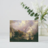 Albert Bierstadt - Landschap Rocky Mountain Briefkaart (Staand voorkant)