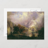 Albert Bierstadt - Landschap Rocky Mountain Briefkaart (Voorkant / Achterkant)