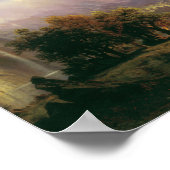 Albert Bierstadt - Landschap Rocky Mountain Poster (Hoek)