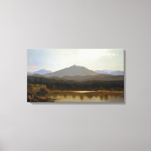 Albert Bierstadt Laramie Peak Canvas Afdruk (Voorkant)