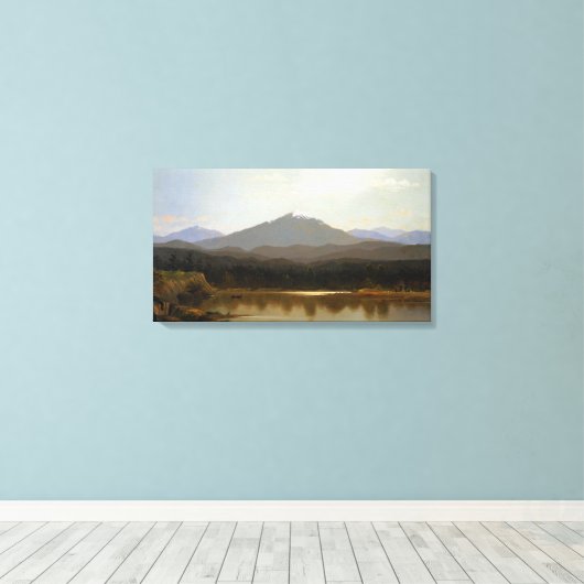 Albert Bierstadt Laramie Peak Canvas Afdruk (Insitu (Houten vloer))
