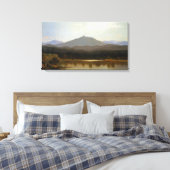 Albert Bierstadt Laramie Peak Canvas Afdruk (Insitu (Slaapkamer))