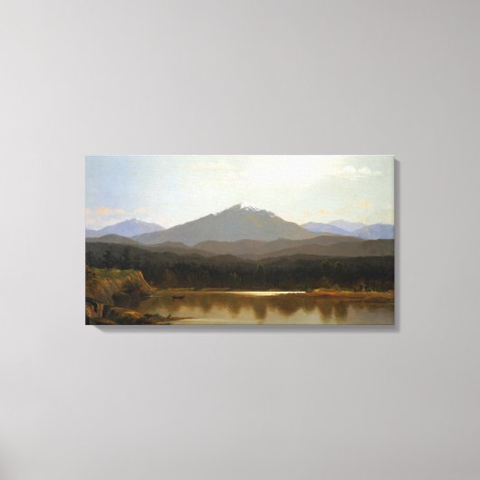 Albert Bierstadt Laramie Peak Canvas Afdruk (Voorkant)