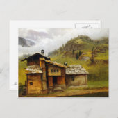 Albert Bierstadt Mountain House Briefkaart (Voorkant / Achterkant)