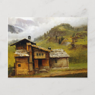 Albert Bierstadt Mountain House Briefkaart