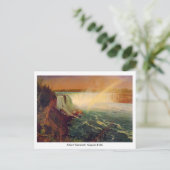 Albert Bierstadt, Niagara-Herfsten. Briefkaart (Staand voorkant)