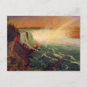 Albert Bierstadt, Niagara-Herfsten. Briefkaart (Voorkant)