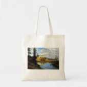 Albert Bierstadt Outlet bij het Tahoe-meer Tote Bag (Voorkant)