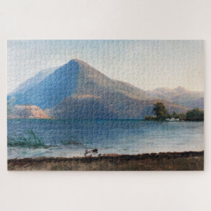 Albert Bierstadt over de Hudson Legpuzzel