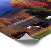 Albert Bierstadt - over de Saco Poster (Hoek)