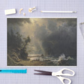 Albert Bierstadt Puget Sound over de Pacifische ku Tissuepapier (Craft)