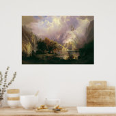 Albert Bierstadt Rocky Mountain Landscape Painting Poster (Keuken)