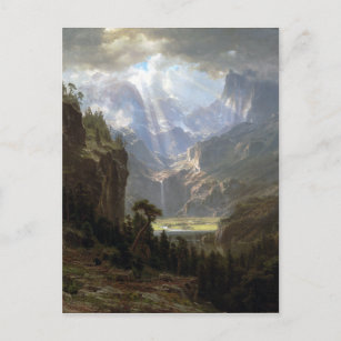 Albert Bierstadt-Rocky Mountains, Lander's Peak Briefkaart