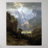 Albert Bierstadt Rocky Mountains, Lander's Peak Poster (Voorkant)