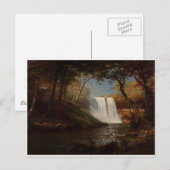 Albert Bierstadt Schilderij Bos Waterval Destiny Briefkaart (Voorkant / Achterkant)