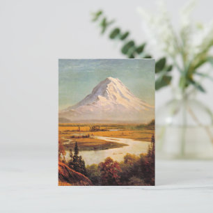 Albert Bierstadt-schilderij, Mount Rainier, Briefkaart