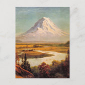 Albert Bierstadt-schilderij, Mount Rainier, Briefkaart (Voorkant)