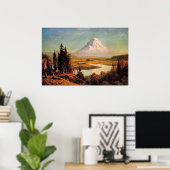 Albert Bierstadt-schilderij, Mount Rainier, Poster (Thuiskantoor)