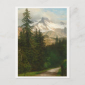 Albert Bierstadt schildert sneeuw in het hoge land Briefkaart (Voorkant)