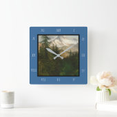 Albert Bierstadt schildert sneeuw in het hoge land Vierkante Klok (Huis)