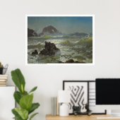 Albert Bierstadt-Seal Rock, Californië Poster (Thuiskantoor)