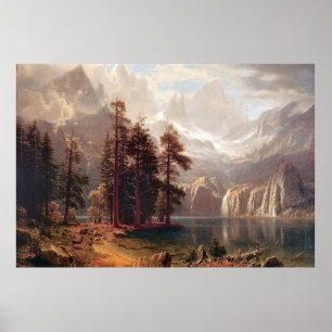 Albert Bierstadt Sierra Nevada, 1871 Poster