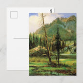 Albert Bierstadt - Sierra Nevada-bergen, Briefkaart (Voorkant / Achterkant)