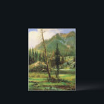 Albert Bierstadt - Sierra Nevada Mountains, Briefkaart<br><div class="desc">Sierra Nevada Mountains,  beautiful painting by Albert Bierstadt.</div>